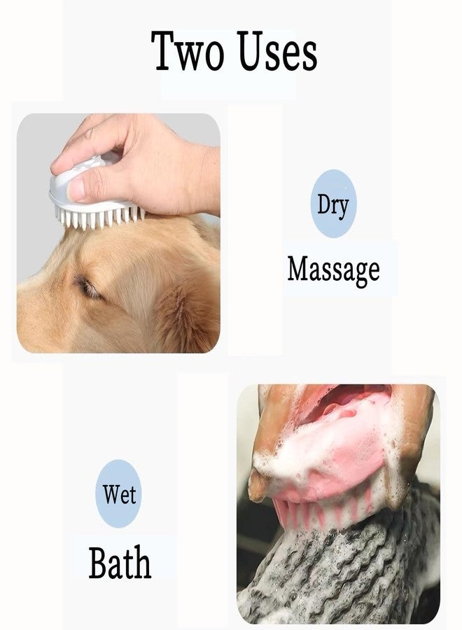 DEEUCHIS Scalable Small Grooming Dog Brush, Puppy Massaging Hair Brush, for Small Dogs Cats Rabbits of All Hair Types (Mint Green) - Image 4